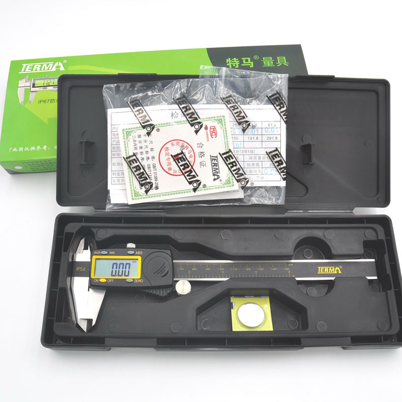 TERMA IP54数显快显卡尺大屏CD560